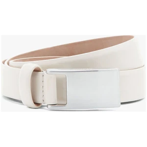 Filippa K Women's White Placket Buckle Belt