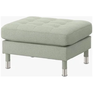 Footstool, Gunnared light green/metal