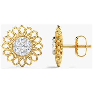 Evie Detachable Diamond Stud Earrings